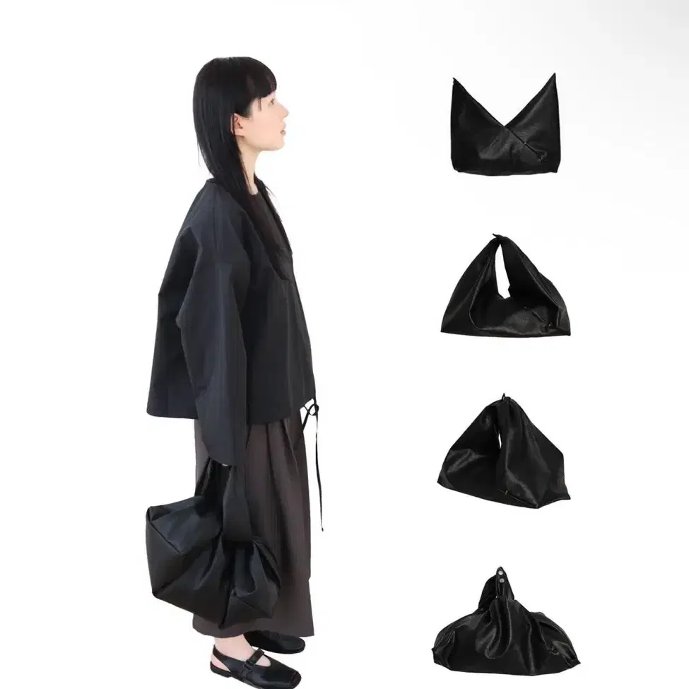 SOMU borigami bag_ black