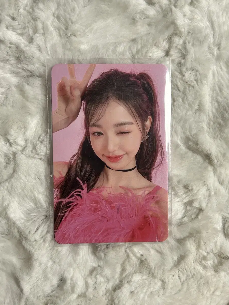 Ive Amused jang wonyoung Ads photocard WTS