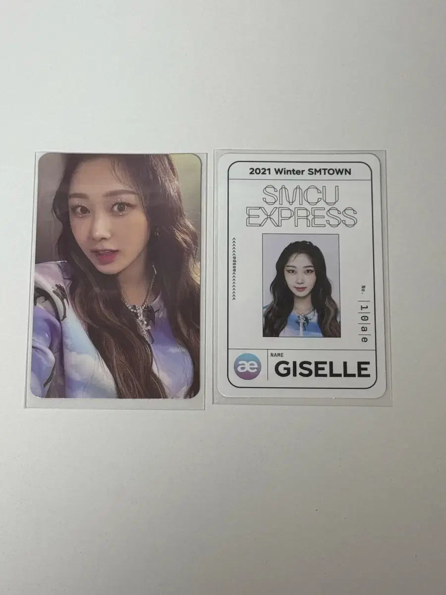 Giselle Winter Album Photocard