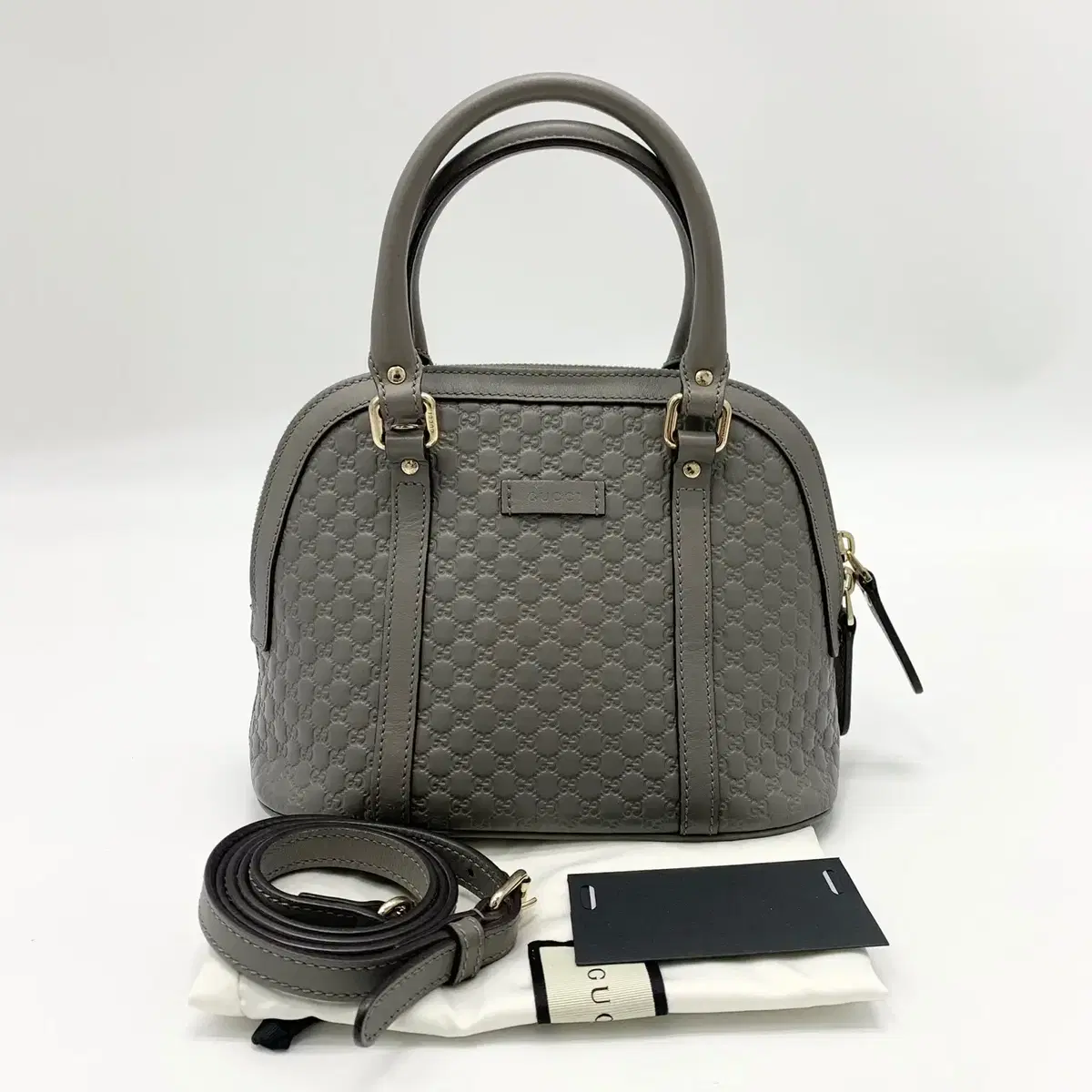 Gucci Microsima Minidome Tote and Shoulder Bag 449654