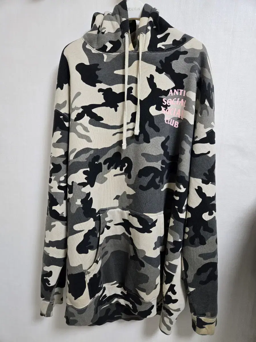 L Antisocial Club Snow Camo Hoodie