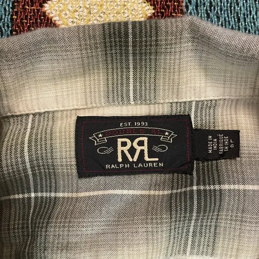 RRL 옴브레셔츠 (L)