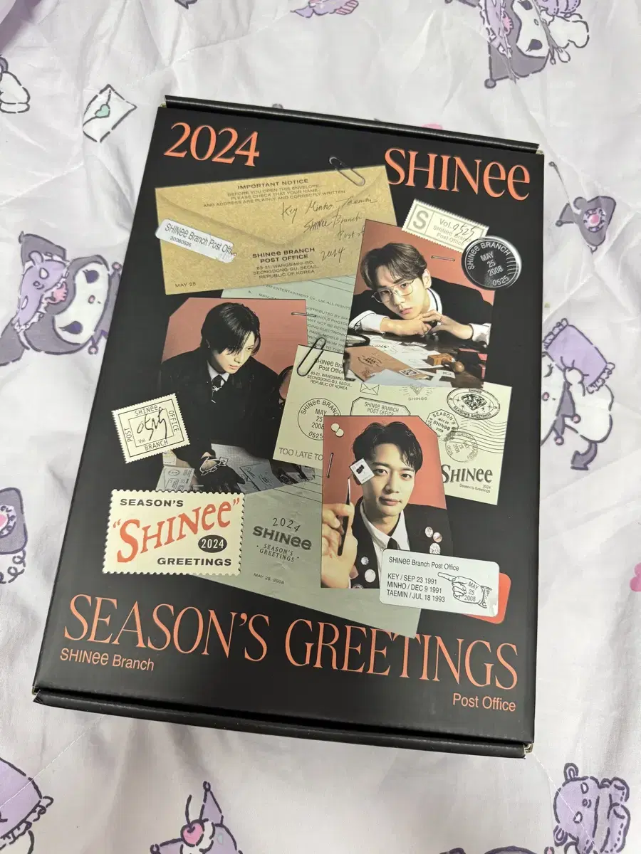 Shinee key kim kibum 2024 Season's Greetings buncheol for sale