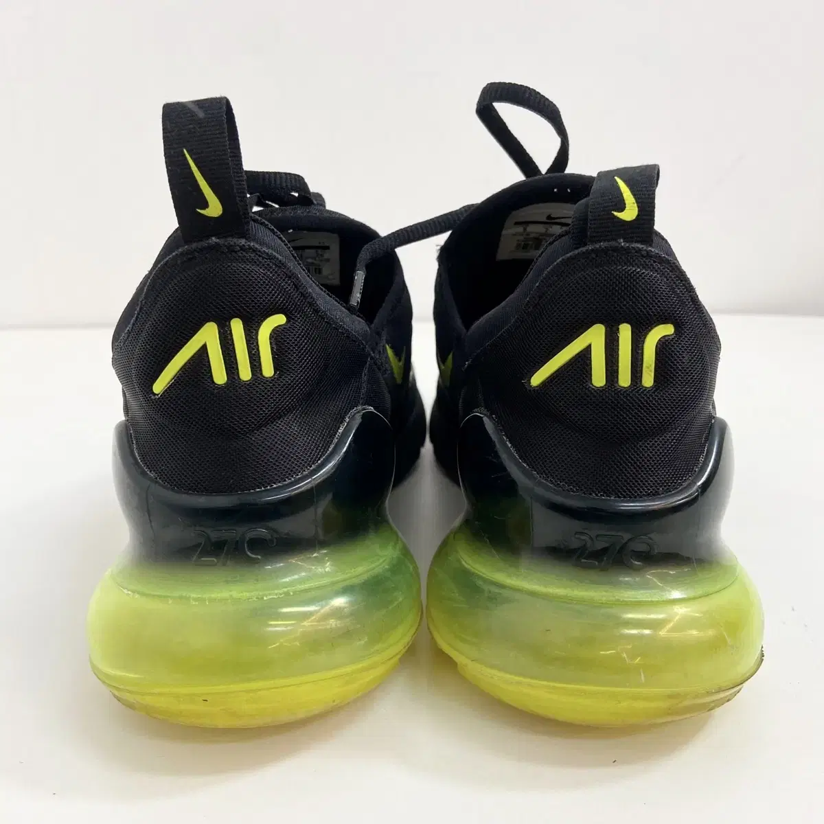 나이키 에어맥스 270 블랙볼트 260mm Nike Air Max 270