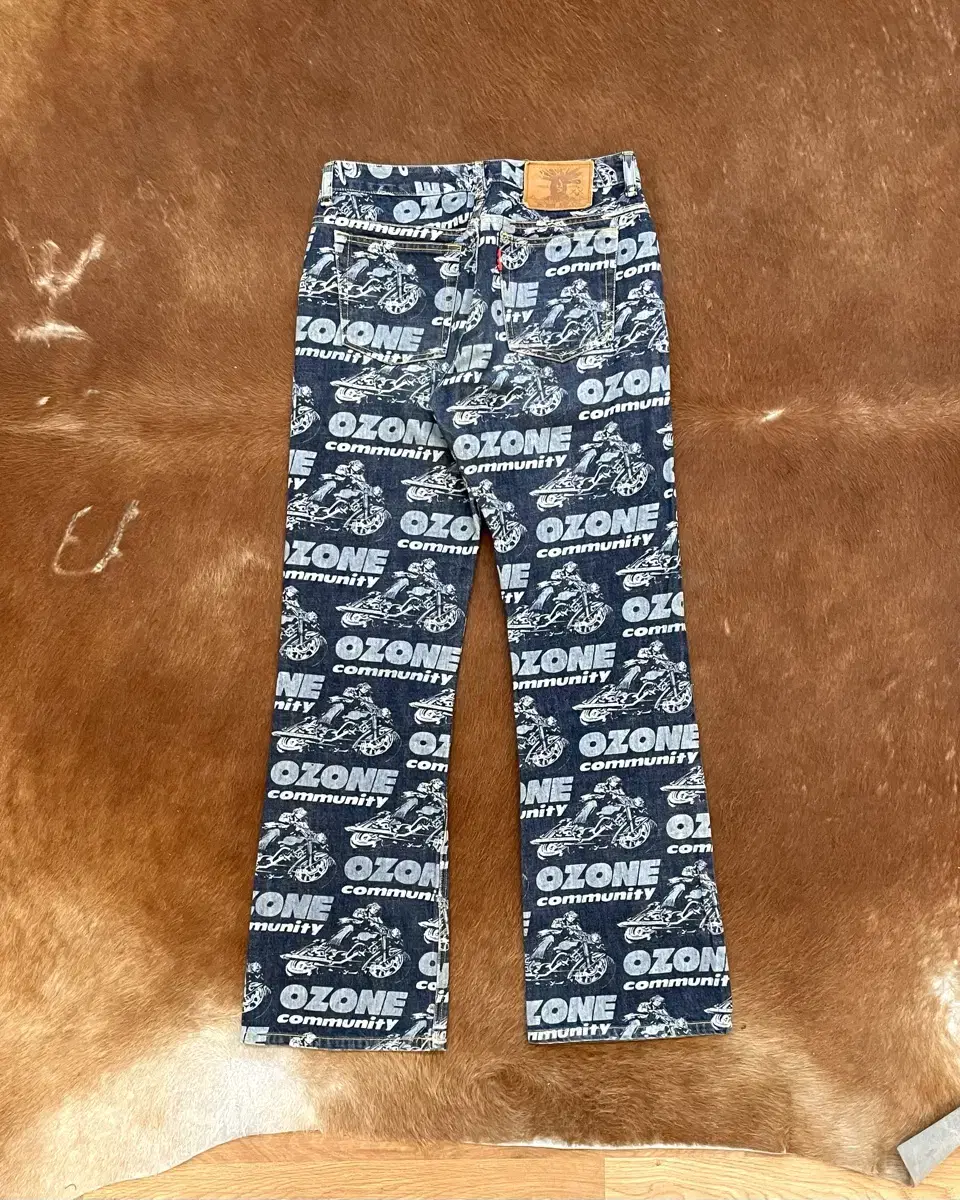 [M] Ozone Community Full Print Denim