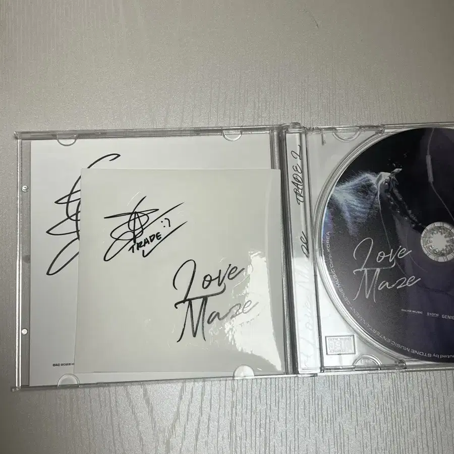 트레이드엘 love maze cd 2장