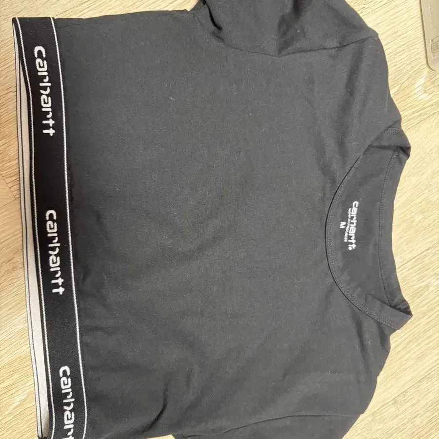 칼하트 크롭탑(CARHARTT WIP W SCRIPT CROP TOP)