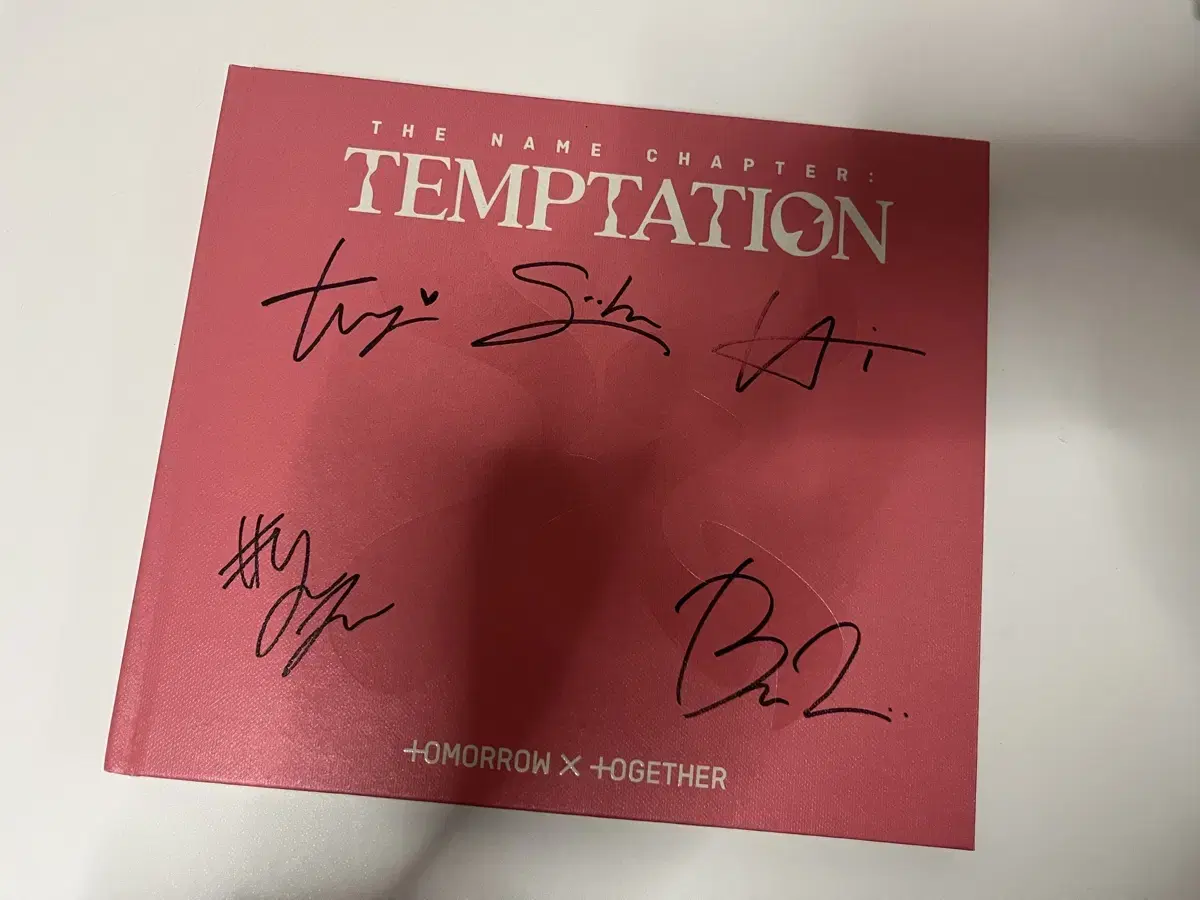 Tuvatu Temptation Autographed Album WTS