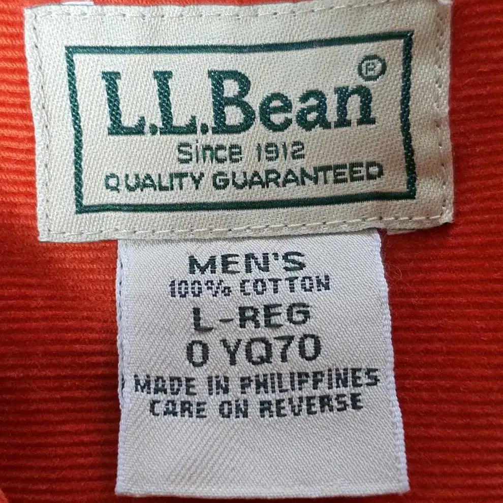 L.L.Bean 골덴셔츠