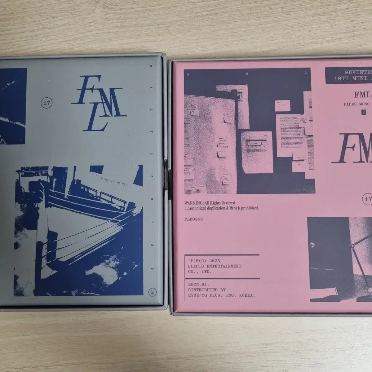 SEVENTEEN FML unsealed album wts (full configuration excluding photocard)