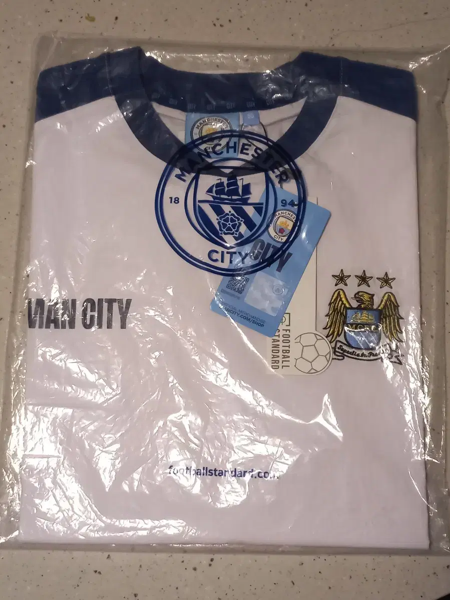 Man City Retro Short Sleeve Shirt for sale (New) [Sold Out]