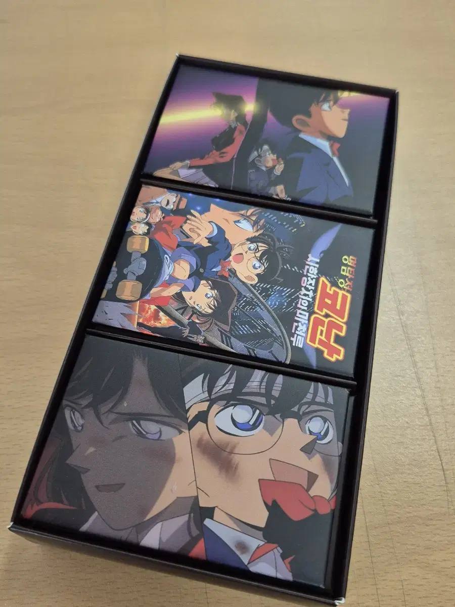 Detective Conan Timed Set of Skyscraper Magnets Unsealed