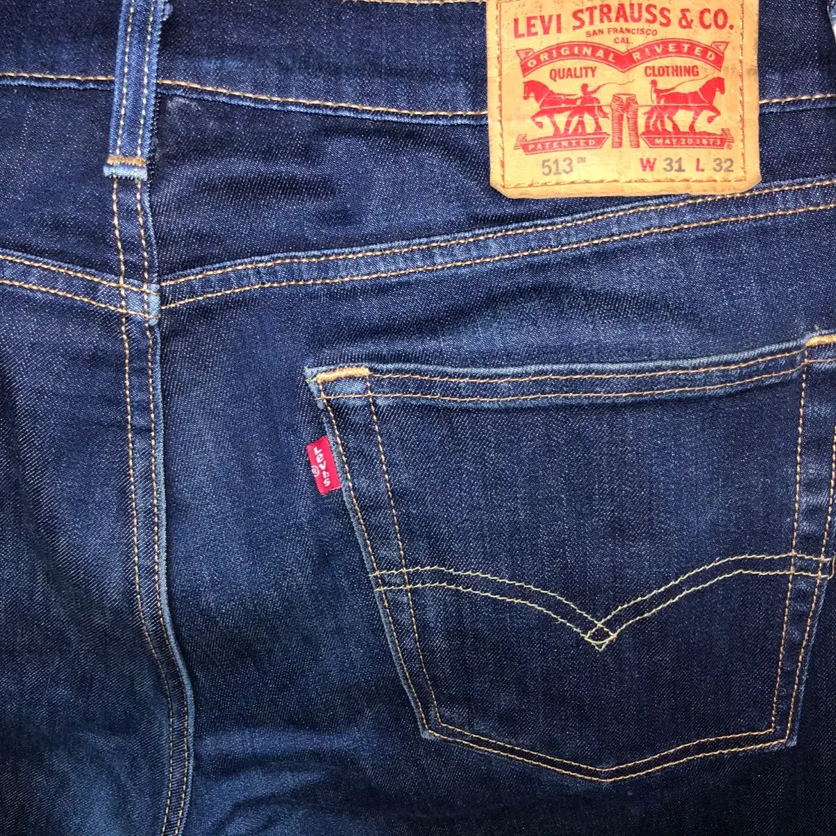 Levi's 513 Slim Straight jin (W31 L32)