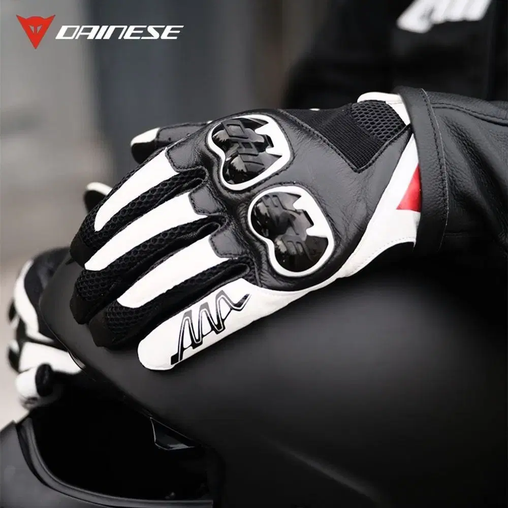 DAINESE 라이딩 가죽 장갑 다이네즈 바이크 글러브(L)