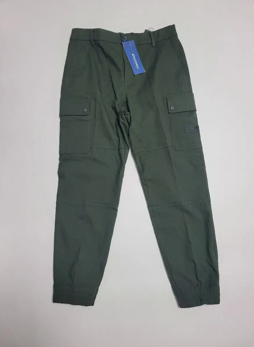 New)Discovery Men's Brushed Cargo Jogger Pants S~2XL