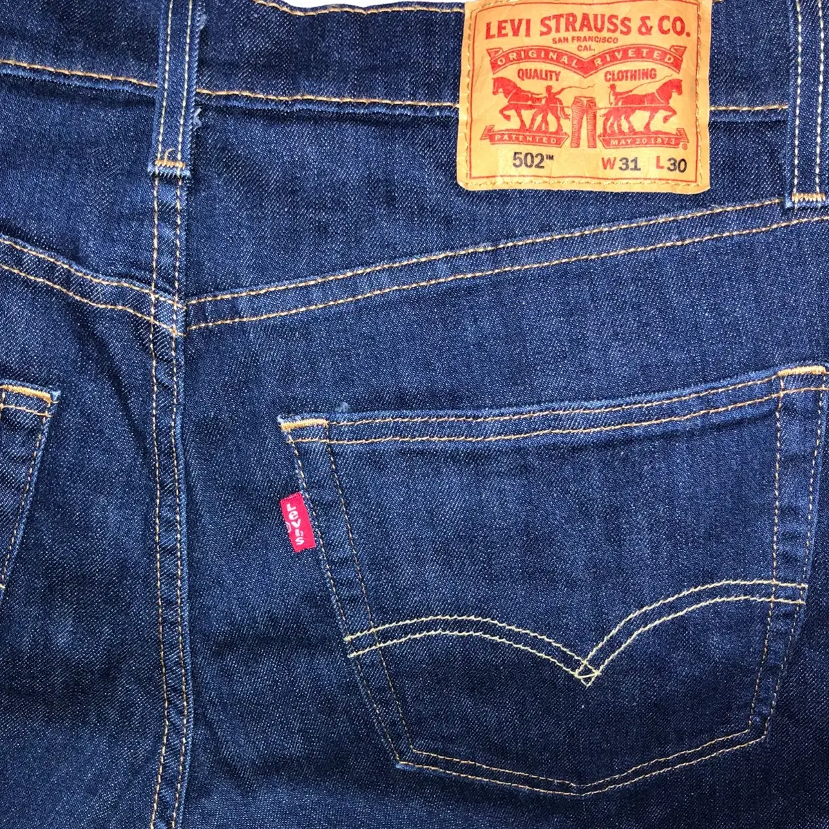 Levi's 502 테이퍼드 핏 진 (W31 L30)