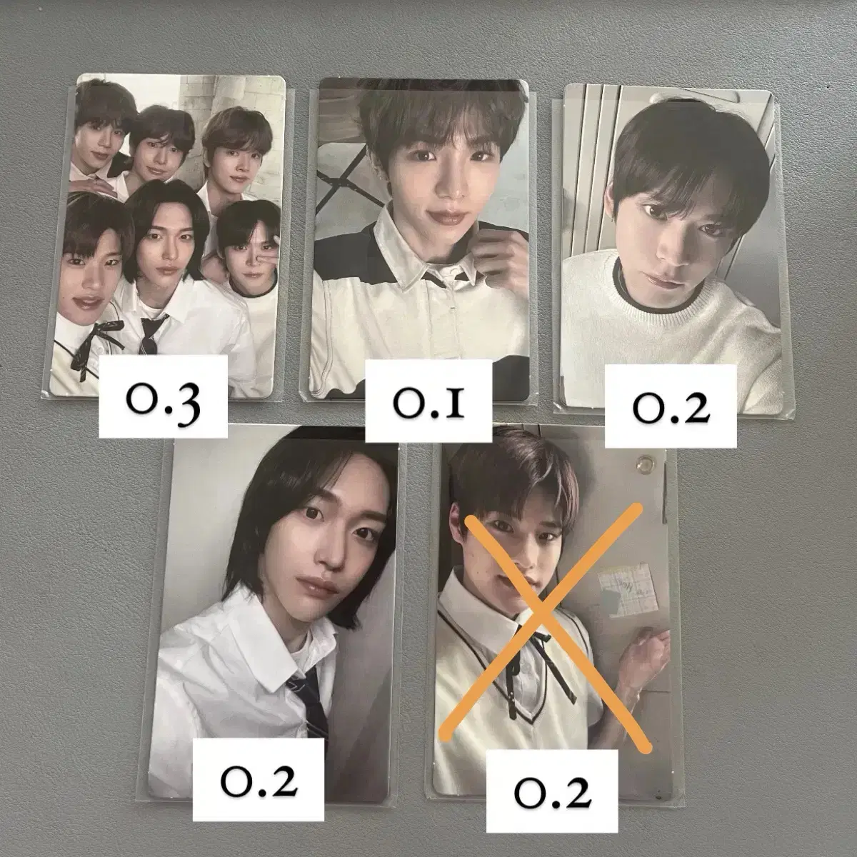 Rize Etude Group, wonbin, eunseok, sungchan, shotaro photocard