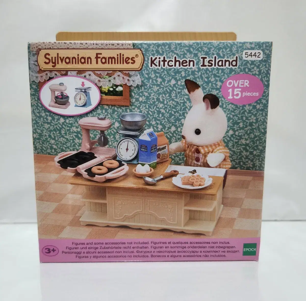 Sylvanian Kitchen Island Set