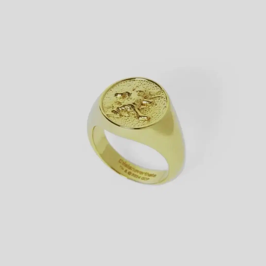 디스이즈네버댓 반지(GD Lightning Bear Ring Gold)