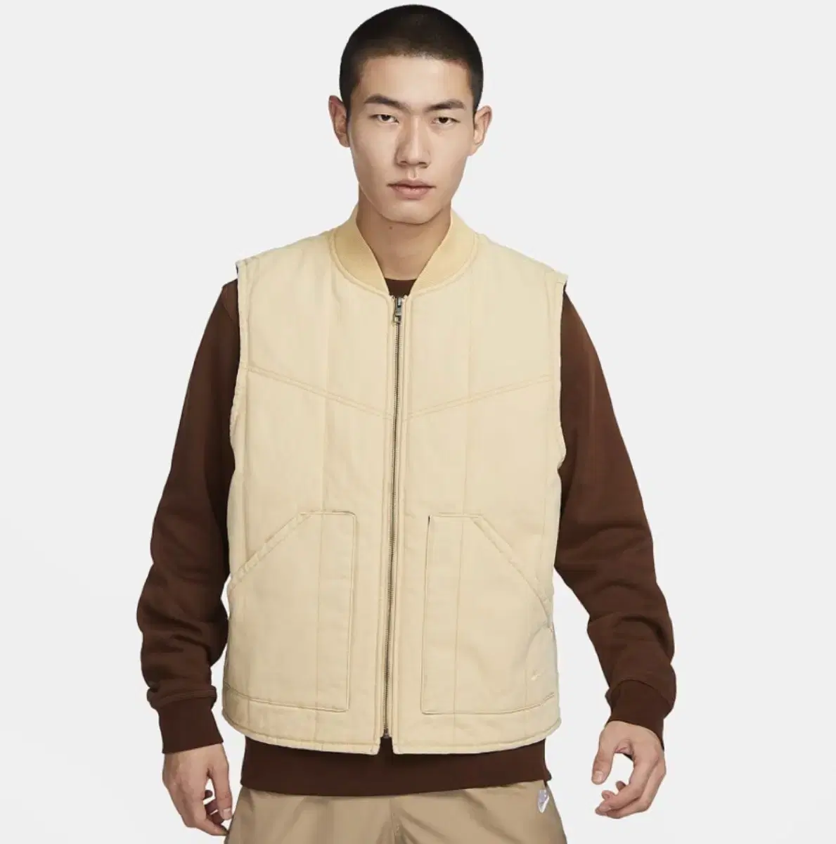 Nike / Outdoor Padded Vest Beige / XL(105)