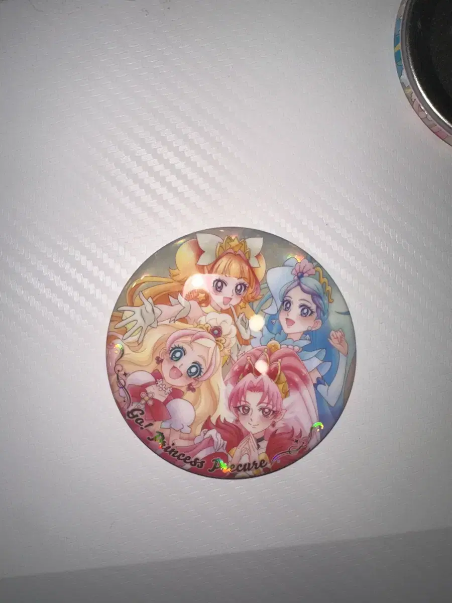 Go Princess Precure 20th Anniversary BIG Can Badge