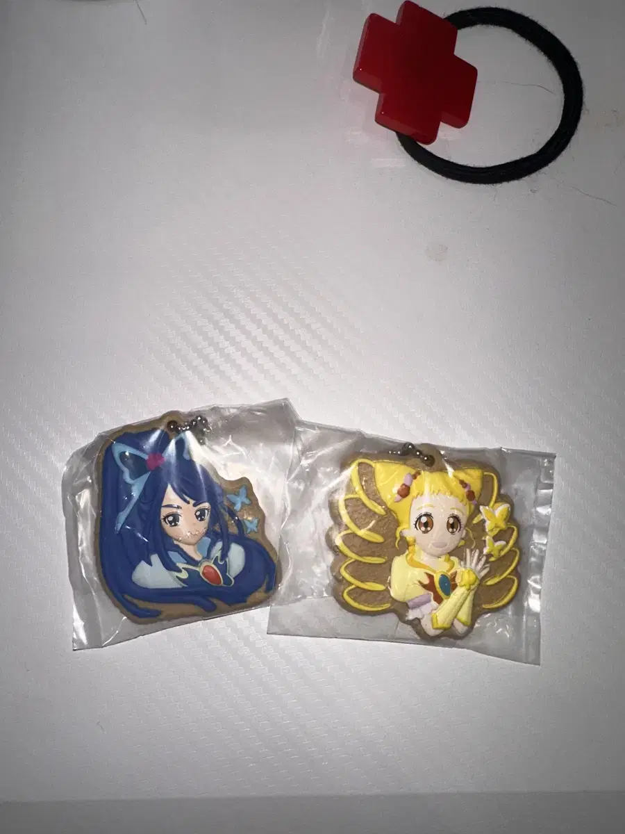 (Bulk) Precure Cookies keyring / Cure Lemonade & Cure Aqua