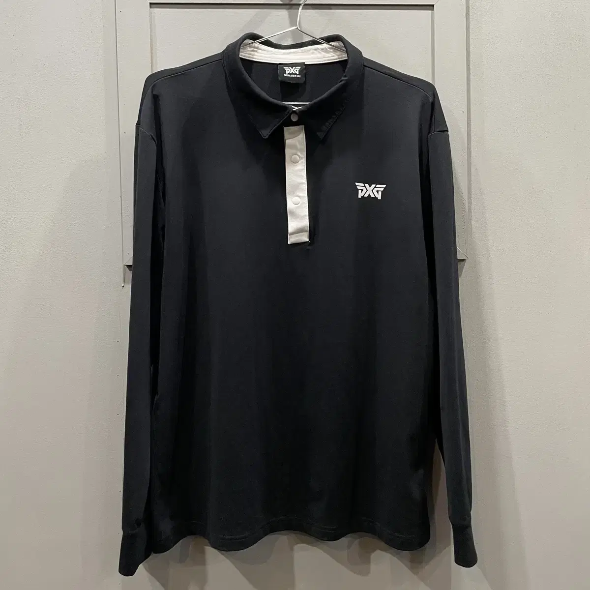 (XL)PXG 골프 긴팔 카라 티셔츠