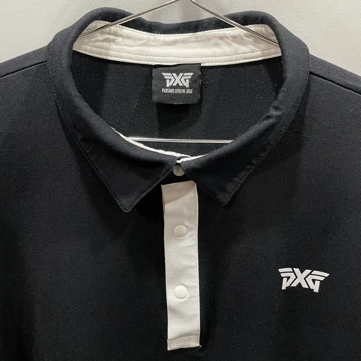 (XL)PXG 골프 긴팔 카라 티셔츠