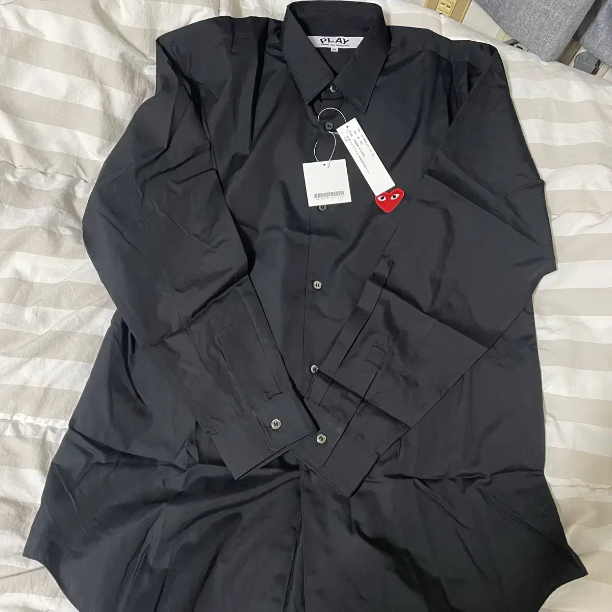 (XL) Comme des Garçons Waffenshirt Black