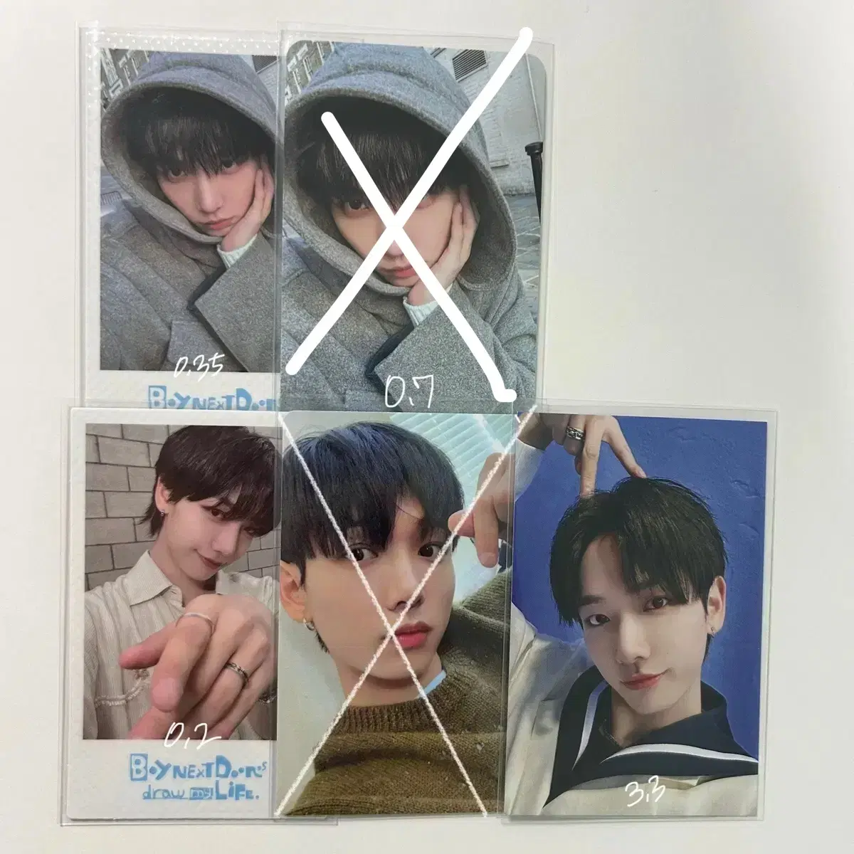 boynextdoor boynextdoor myung jaehyun photocard unreleased photocard WTS