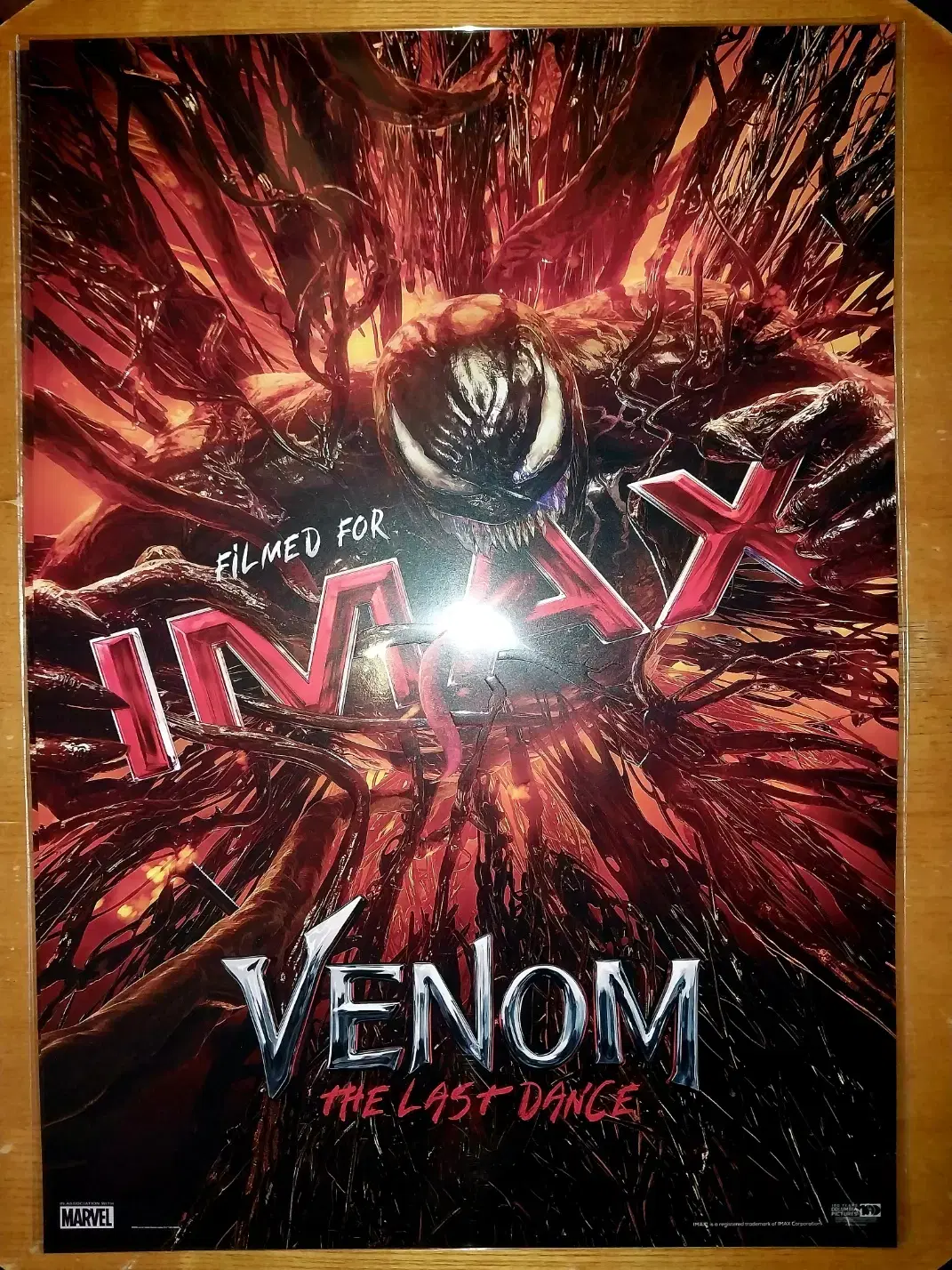 CGV IMAX poster - Venom: The Last Dance