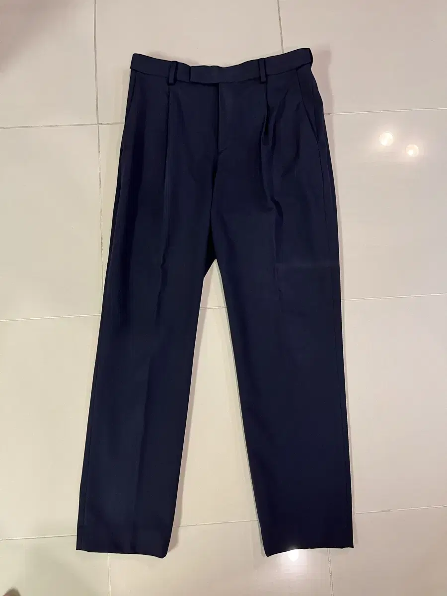 No-Shirt Navy Slacks 30