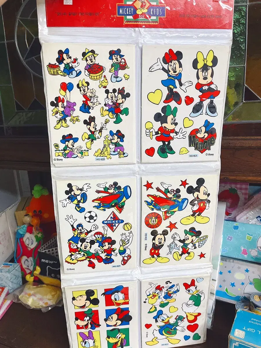 Classic Disney Unitech stickers