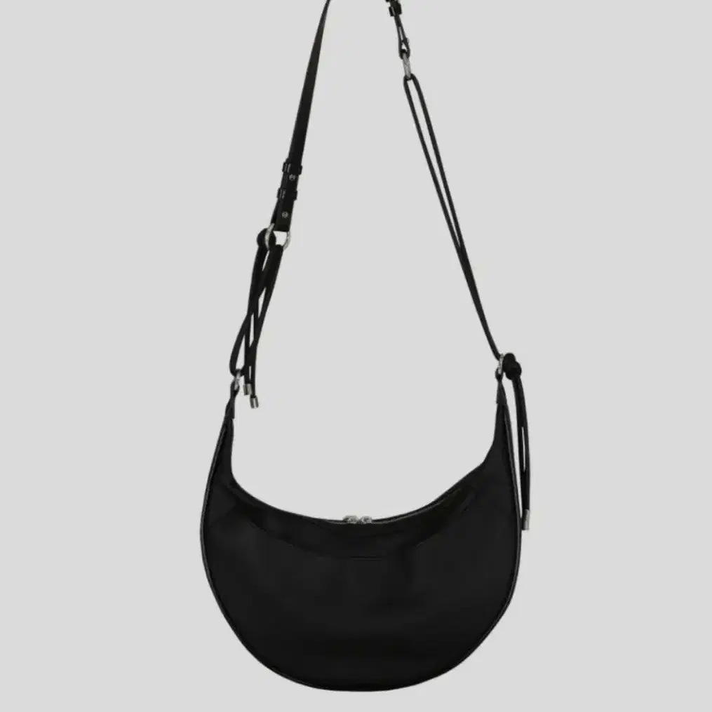 [ ADDOFF / FREE ] HALF MOON BAG BLACK