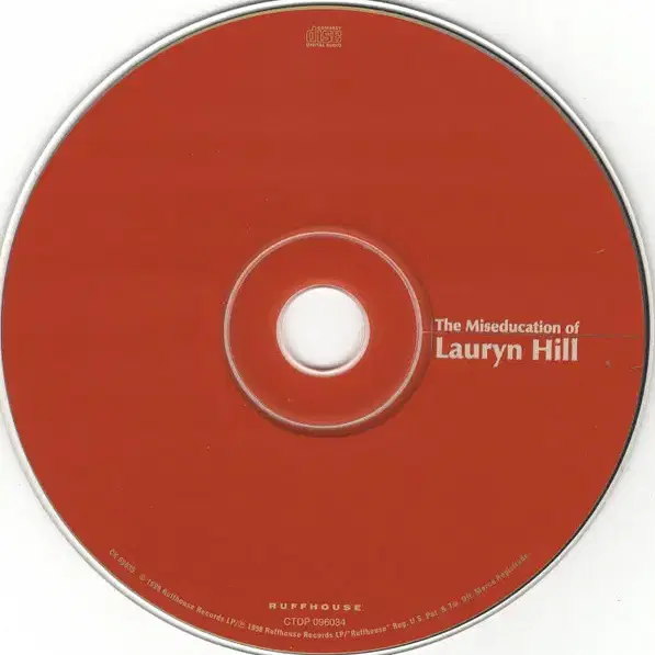 Lauryn Hill - The Miseducat (CD)미국반초판민트급