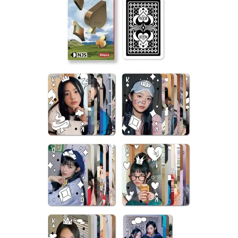 뉴진스 시그 포토카드  PLAYING CARDS (PHOTO CARDS)