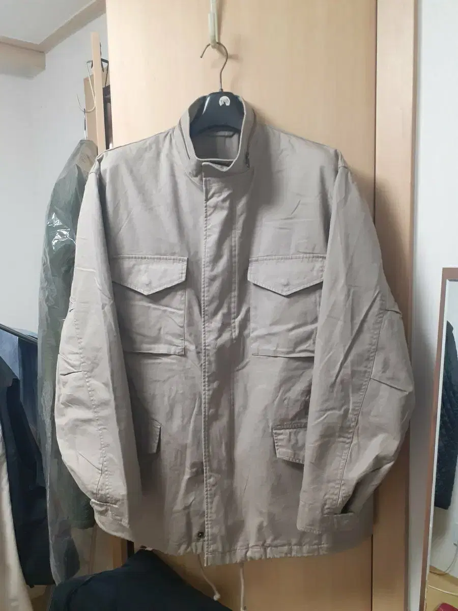 Unisex Standard M65 Field Jacket Beige 2XL