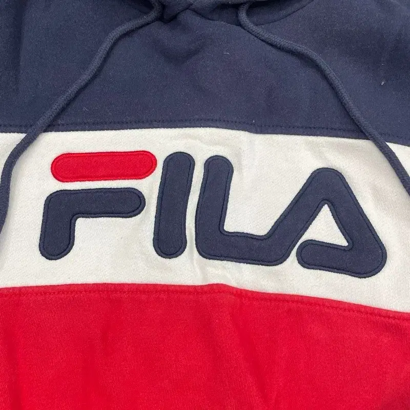 M FILA 필라 프린팅 후드티 크롭리메이크