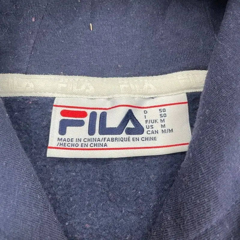 M FILA 필라 프린팅 후드티 크롭리메이크