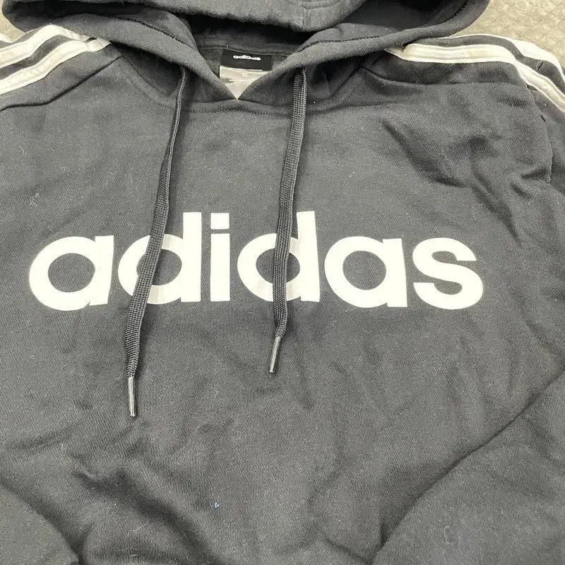 ADIDAS 아디다스 후드티 크롭 리메이크