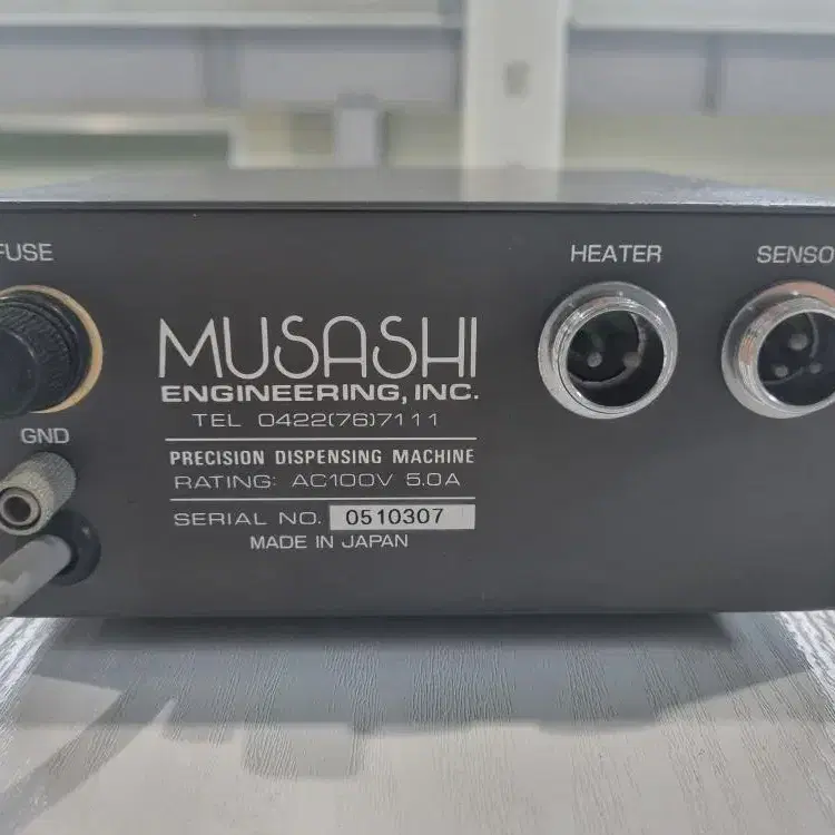 MUSASHI Engineering TCU-01 정밀 디스펜서