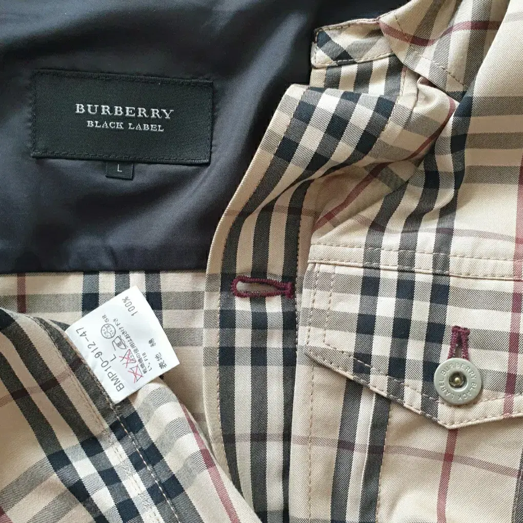 BURBERRY 버버리 블랙라벨 노바체크 자켓