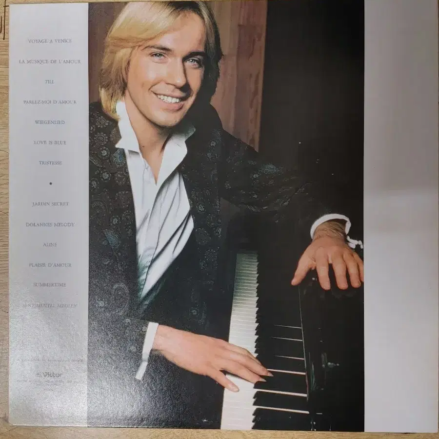 RICHARD CLAYDERMAN 음반 4 (LP 턴테이블 오디오 앰프