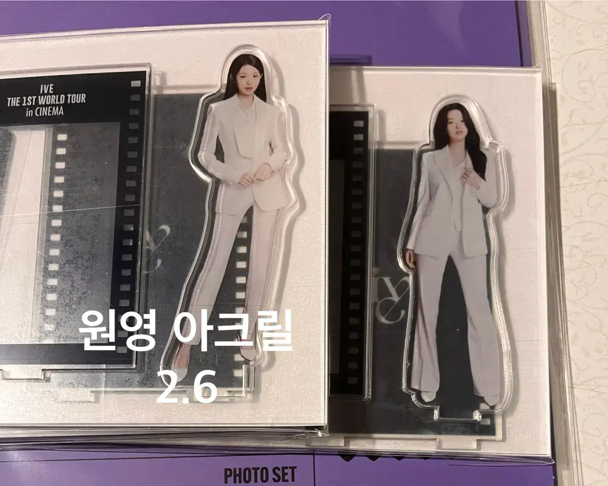 ive cinema pop up acrylic wonyoung