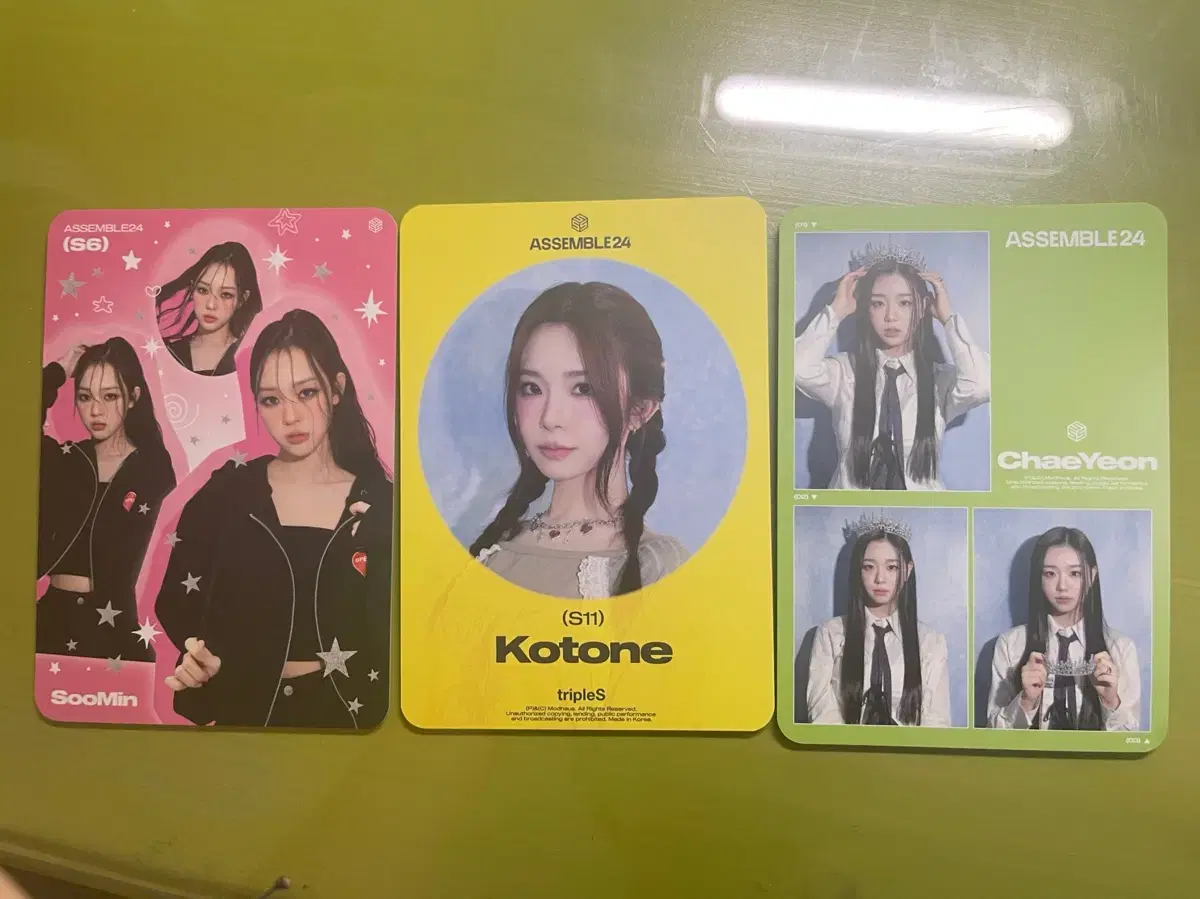 Triples kim soomin kotone kim chaeyeon Xinyue Mayu album Components bulk WTS