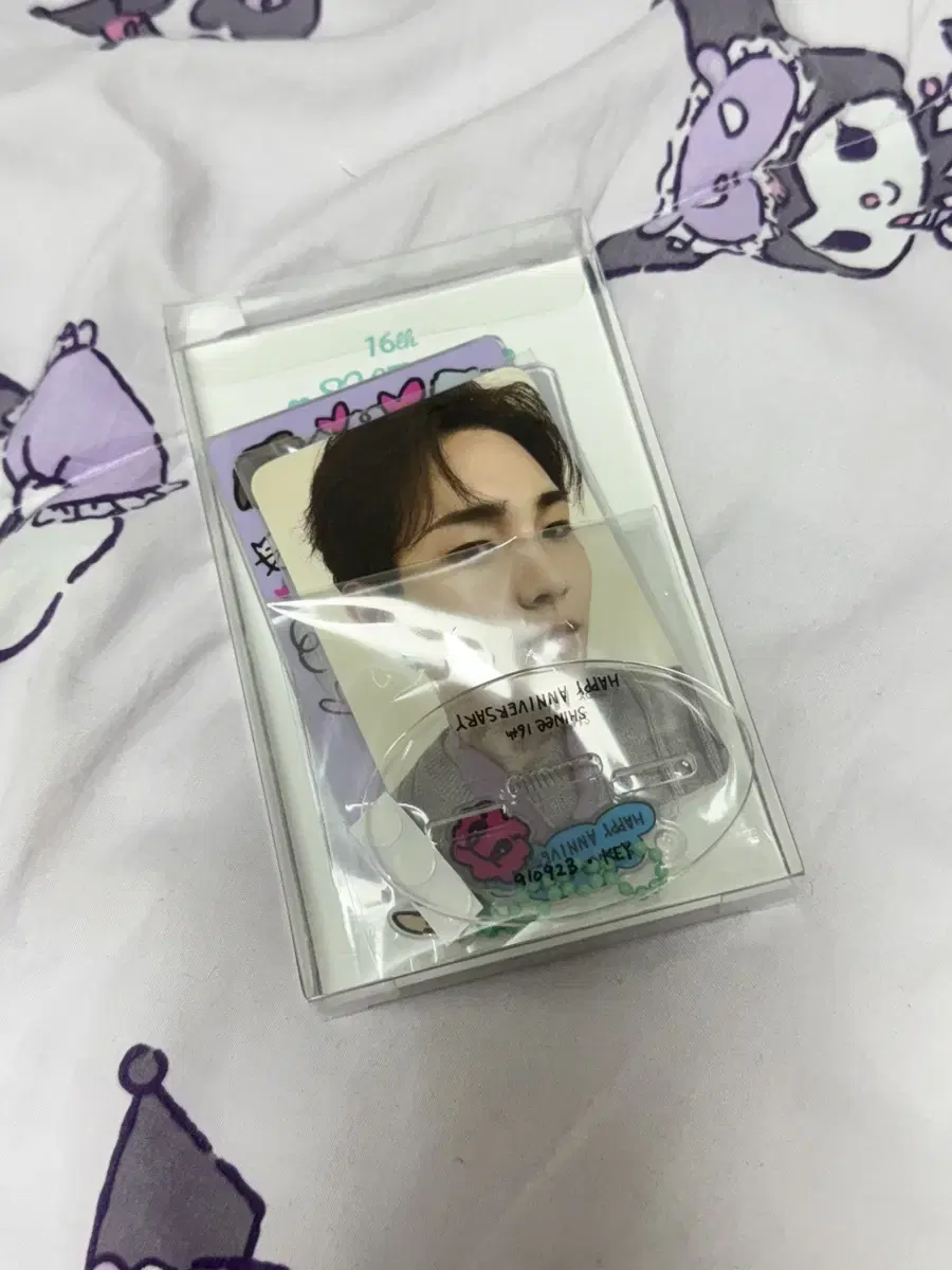 Shinee key kim kibum 16th Anniversary DIY acrylic stand set for sale