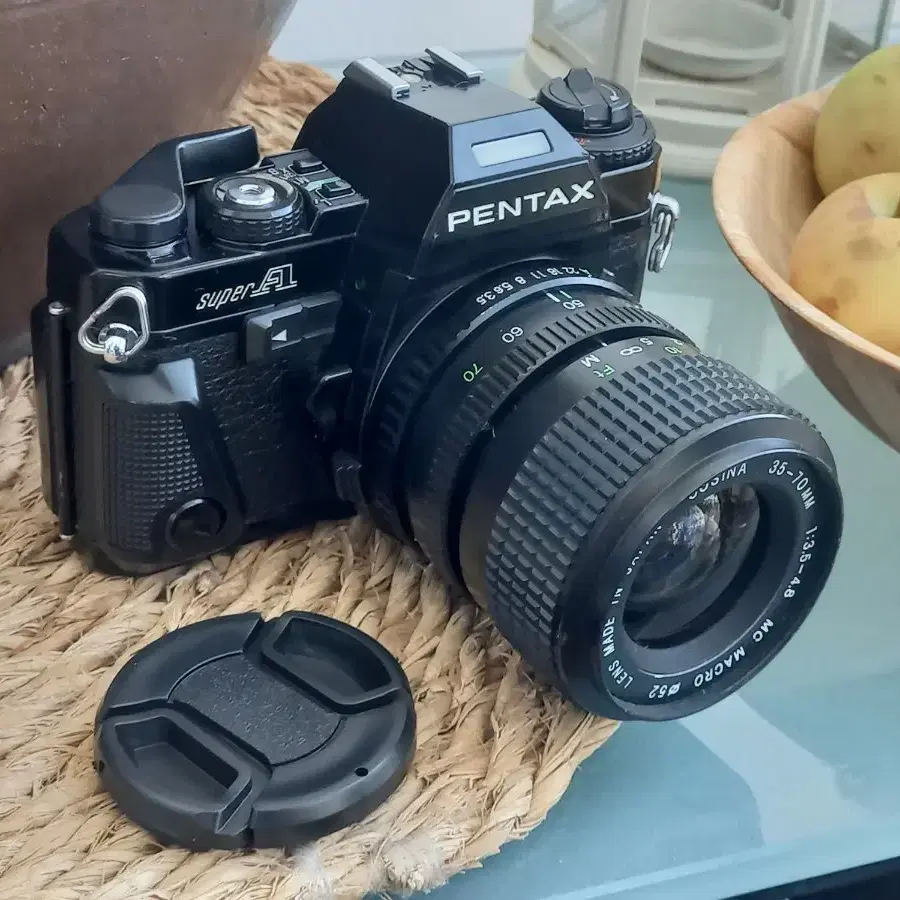 펜탁스 슈퍼A Pentax Super A 필름카메라 + COSINA 렌즈