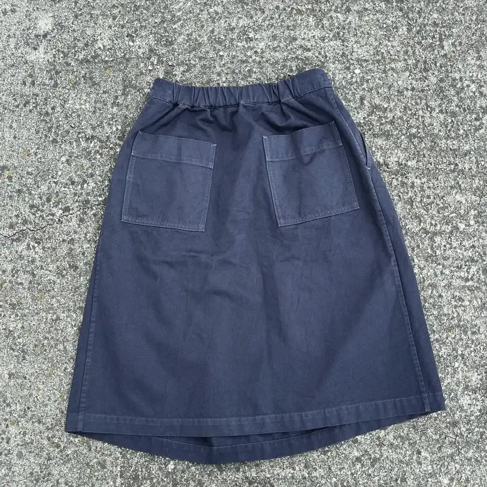 Old MHL cotton solid skirt