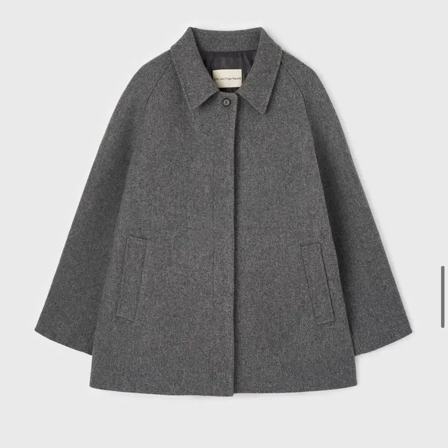 LFM 엘에프엠 Raglan Wool Half Coat / Gray