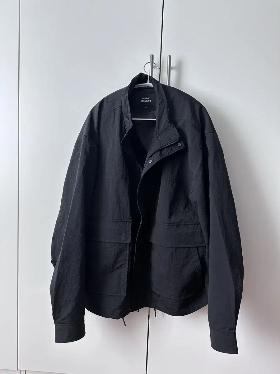 Plain Nylon Field Jacket